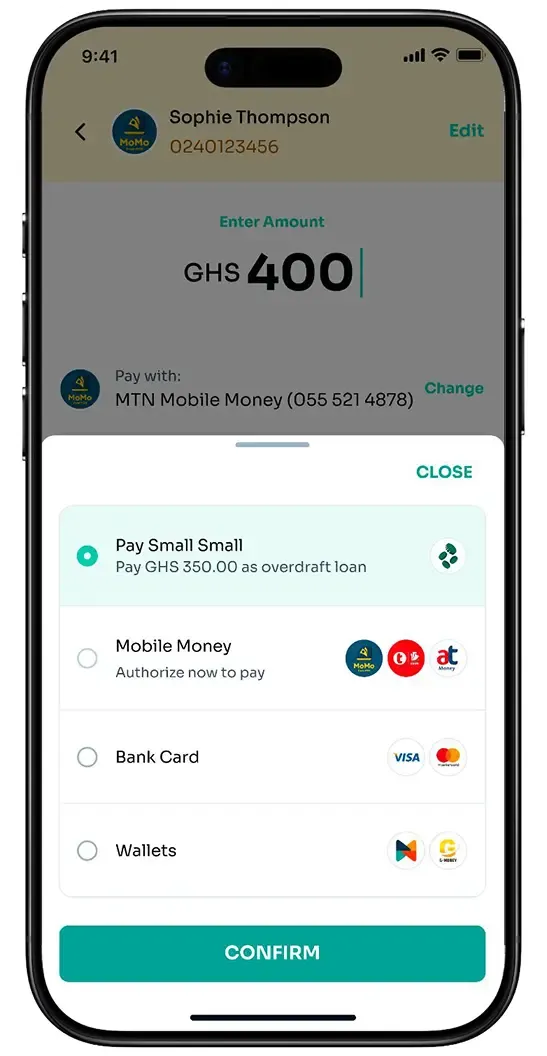 Pay Small Small Mockup